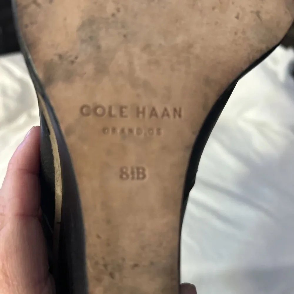 Cole Haan Grand Os Balthasar Black Nubuck Leather 3